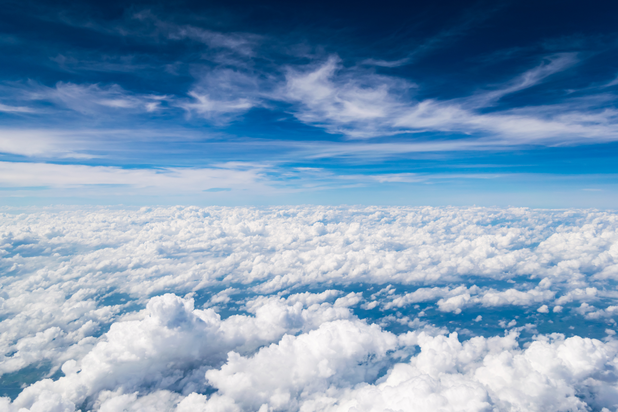 Cloud Texture And Blue Sky • Air Capitol Dial